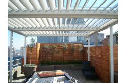 China Bioclimatic Gazebo Awning garden Aluminum Louver Gazebo pergola Canopy supplier