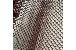 China Heavy Duty Metal Chain Link Mesh Maximum Width 12 Meters Customizable Aperture supplier