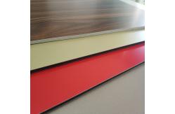 China 4mm ACP 3D Wood Grain Aluminum Composite Panel PE Coated Fluorocarbon Coatings supplier