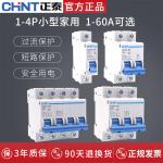 Chint DZ47-60 Miniature Circuit Breaker 6~63A, 80~125A, 1P,2P,3P,4P for Circuit Protection AC220, 230V, 240V Use for sale