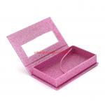 Window Cut Paper Display Box Offset Printing Rectangle Eyelash Packaging Box Custom