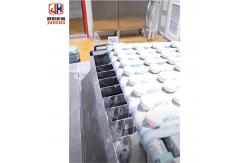China 23CM Commercial Chapati Roti Maker Production Line Flat Bread Wrap Machine supplier