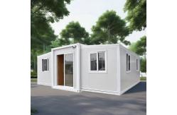 China Steel Frame 40ft Expandable Container Home For Space Saving And Easy Assembly supplier