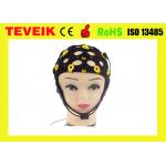 Separating EEG hat, silver chloride electrode,20 leads eeg electrode cap for EEG machine for sale