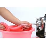 Kitchen Horizontal Sausage Filler 13kg , Two Gears Manual Sausage Stuffer 