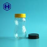 Gourd Shape 290ml Leak Proof Plastic Jar With Lids Nuts Food Packaging for sale