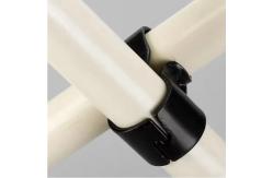 China HJ-6 Lean Tube Metal Fittings Black SPCC For Lean Pipe System supplier