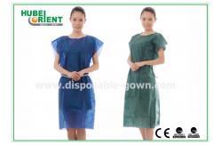 China Anti Static PP Material Disposable Isolation Gowns Without Sleeves supplier
