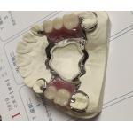 Maxillary Arch Co Cr Alloy Partial Denture Metal Framework for sale