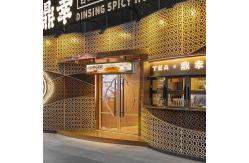 China Outdoor LED Double Sided Screen Shop Sign Light Pole Screen supplier