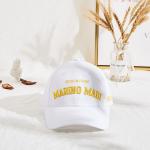 Embroidery Curved Brim Baseball Cap Adujustable Six Panels for sale