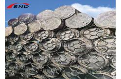 China Circlip Lock Ductile Cast Iron Manhole Cover EN124 D400 B125 Round supplier
