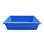 Hospital Surgical Medical Blue Plastic Square Tray EO Gas Sterile for sale