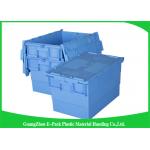 Warehouse Plastic Attached Lid Containers Transport Packaging Environmental Protection