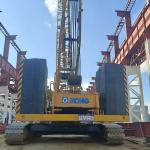 200T Crawler Crane With 1.5km/H Max Travel Speed Crawler Telescopic Crane for sale