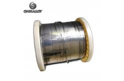 China Ni80Cr20 Nichrome Flat Wire Heating Element For Industrial Furnaces And Resistors supplier