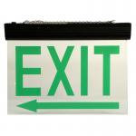 Automatic Maintained Double Sided Exit Signs For Ceiling Surface Suspended for sale