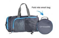 China 25L Fold Up Duffel Foldable Travel Bags Lightweight Multiscene supplier