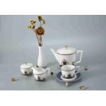 High Quality Royal Vintage Porcelain Bone China afternoon tea  Coffee Tea Cup Saucer Pot Sets for sale