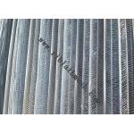 5mm Rib Height JF0704 Rib Lath Mesh , 600mm Width Galvanized Lath 2.4m Length for sale