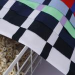 Soft And  Environmental Friendly Skin-Friendly Striped Knit Fabric For Tracksuit