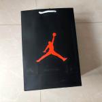 Wholesale Custom Printed Jordan Paper Bags for Sneakers Shoe Clothes for sale