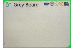 China 125 x 118 Cm Cardboard Solid Grey Board Paper In Sheet Smooth Surface supplier
