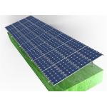 High Strength Residential Solar Energy Systems 1.4KN/M2 Snow Load End Clamp Customized Color for sale