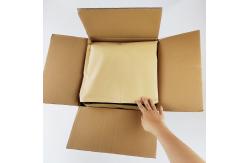 China Eco friendly Roadside Recyclable kraft paper thermal liners Wool Material Box Cooler Liner supplier
