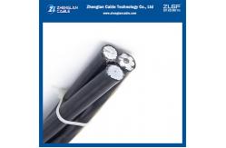 China 1KV ABC Cable Triplex AAC/XLPE+ACSR/XLPE 2x2AWG+2AWG ASTM S76-474 supplier