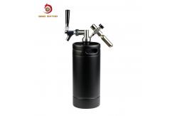 China Matte Black 3.8l Ss304 Pressurized Mini Keg Dipenser Kit supplier