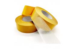 China Cross Weave Fiberglass Double Sided Adhesive Tape Mesh Synthetic Rubber supplier