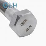 Qbh Stainless Steel Hex Bolt DIN933 A4 - 70 Plain Finish for sale
