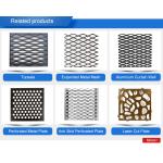 Decorative Stainless Perforated Sheet 4x8 Punching Mesh Panels for sale