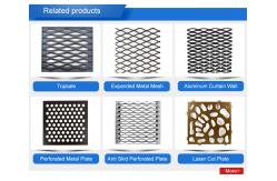 China Decorative Stainless Perforated Sheet 4x8 Punching Mesh Panels supplier
