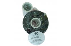 China Batch Code Hot Stamp Black Thermal Transfer Ribbon Cold Proof 32mm Width supplier