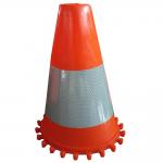 Cone High Visibility Reflective Tape Strong Adhesive High Retro Reflection For Traffic for sale