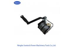 China 680kg Two Cables Worm Gear Manual Hand Crank Winch supplier