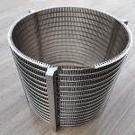 Filtration Stainless Steel Hookstrip Flat Screen Customized Slot Opening 0.02mm-15mm 7-10mm for sale