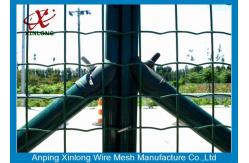 China Custom Euro Panel Fencing , Galvanized Welded Wire Mesh Rolls Anti Thief supplier