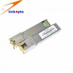 Cisco Copper RJ45 Sfp Port Connector Compact Assembly Low Power Dissipation for sale