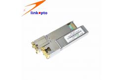 China Cisco Copper RJ45 Sfp Port Connector Compact Assembly Low Power Dissipation supplier