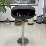 Long Burn Time Ethanol Fire Pits Freestanding Fireplace With Manual Ignition System for sale