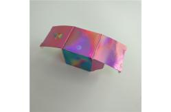 China Jewellery Packaging Paper Box Custom Printing With Holography Holographic Effect supplier