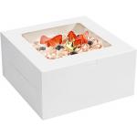 Elegant Dessert Cake Packaging Boxes Offset Printing for sale
