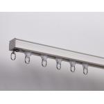 Silent And Smooth 6.7m Length Aluminum Curtain Track for sale