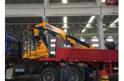 China heavy Duty CCS Folding Boom 16t Lorry Mounted Crane supplier