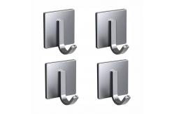 China Stable and Durable Adhesive Hooks Stainless Steel Wall Hooks Stick on Hooks supplier