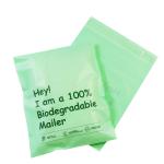 100% Biodegradable Courier Bags PLA PBAT Plant Starch Clothing Mailing Packaging for sale
