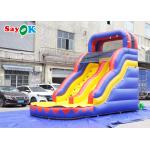 Simple PVC Inflatable Slide Single Dinosaur Dry Slide Inflatable Bounce House With Slide Inflatable Slide For Pool for sale